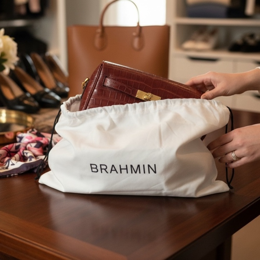 Brahmin Drawstring Authentic Dustbags